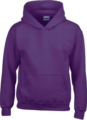 Produktbild von Gildan Kinder Sweatshirt mit Kapuze FK388 (M) (Violett)