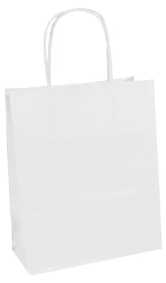 Produktbild von Clairefontaine 25 Geschenktaschen 180+70+240, kraft weiß, weiß - Weiß 395608C
