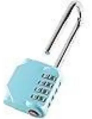 Produktbild von Kombinationsschloss 4-stellig mit 6,6 cm Bügel Aqua Sky2 (Long)
