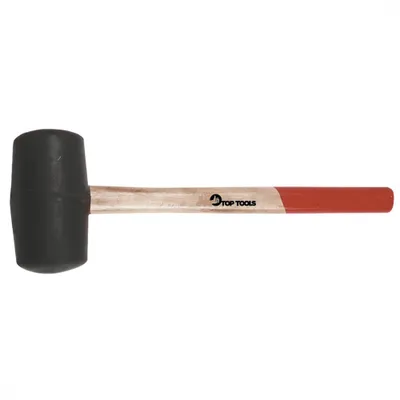 Obrázek produktu pro Top Tools Gumová palička 55 mm/320 g, dřevěná rukojeť