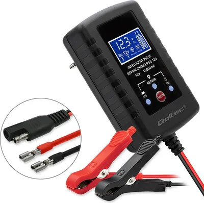 Immagine prodotto di Qoltec Charger for AGM GEL STD 6V 12V 2A LED display