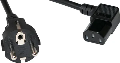 Produktbild von Logilink Netzkabel CEE7/7 Stecker auf C13 Buchse, 3m schwarz