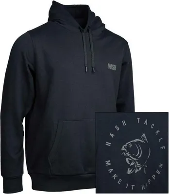 Zdjęcie produktu dla Bluza Nash Make It Happen Carp Logo Hoody Czarny - Rozmiar: XL