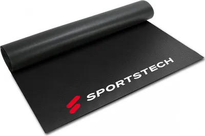Produktbild von 4-6 mm Bodenschutzmatte für Fitnessgeräte Heimtrainer –Sport Multifunktionsmatte, Fitnessmatte in schwarz für mehr Stabilität, schützt den Boden, Übungsmatte für Yoga, Pilates erhältlich in 4 Größen