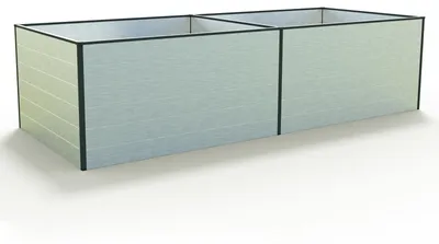 Immagine prodotto di GFP Orto rialzato in alluminio DANIELA - 297 x 119 x 77 cm , alluminio