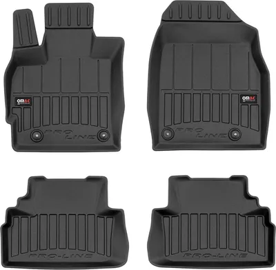 Zdjęcie produktu dla 2006-2012 Mazda CX-7 AWD FWD dywaniki podłogowe TPE czarne 4 szt