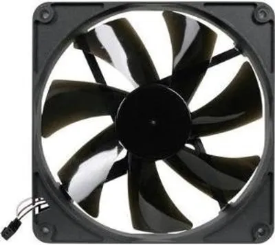 Zdjęcie produktu dla Noiseblocker BlackSilentPro PK1, Wentylator, 14 cm, 700 RPM, 49 m³/h, Czarny