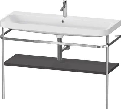 Produktbild von DURAVIT HP4839O80800000 Metallkonsole bdst. m. HD2 Plus,1HL