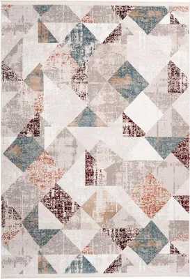 Produktbild von Akropolis 200 Grau / Lachsrosa 120cm x 180cm