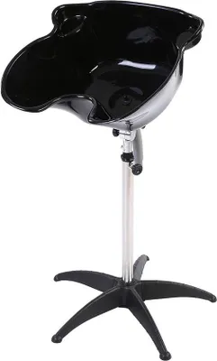 Produktbild von Portable Haarwastafel für den Heimgebrauch - Flexibles, vollständig umklappbares Design - für Körperpflege und Haarpflege.