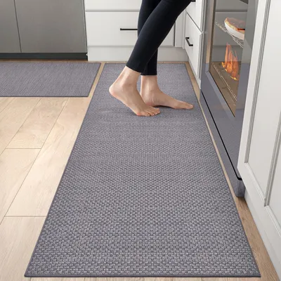 Produktbild von Antirutsch Küchenmatten Set - 60 x 90 cm + 60 x 180 cm - Waschbar