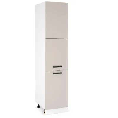 Produktbild von ULWEHOME Hoher Unterschrank für die Küche, 40 cm hoher Schrank mit 3 Fronten, Farbe: Kaschmir | Küchenmöbel der Serie EKO