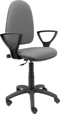 Imagen del producto de Silla Ayna Bali, color gris medio, con reposabrazos