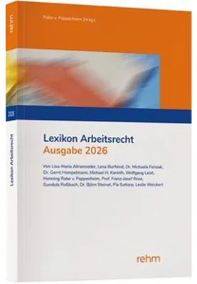 Immagine prodotto di Lexikon Arbeitsrecht im öffentlichen Dienst 2026