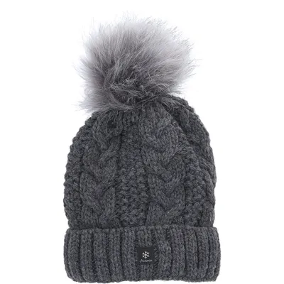 Produktbild von Antonio Damen Strick Mütze Beanie  dark grey : dark grey Farbe vom Hersteller: dark grey