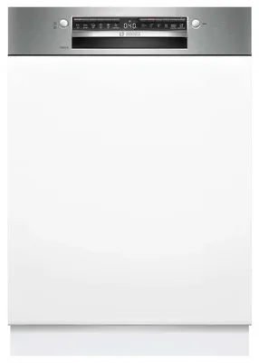 Produktbild von Bosch Serie 4 SMI4HVS31E, Halb integriert, Standardgröße (60 cm), Edelstahl, Tasten, 1,75 m, 1,65 m