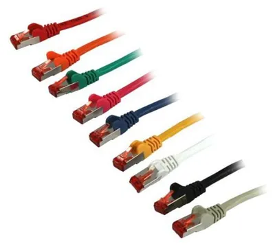 Image de Synergy21 Patchkabel RJ45, CAT6 250Mhz, 10m orange, S-STP(S/FTP), LSZH