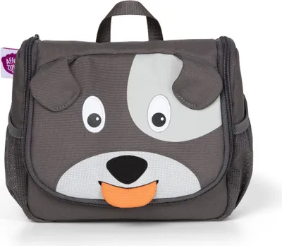 Produktbild von Affenzahn Dog Kosmetiktasche Grau Grau One Size