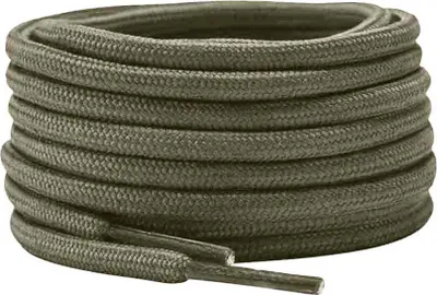 Runde Schnürsenkel in Grün Olive - 120cm