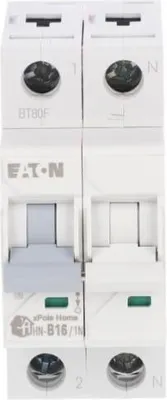 Obrázok produktu pre Nadprúdový istič 1P+NB 16A 6kA AC xPole Home HN-B16/1N 194841