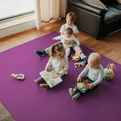 Obrázok produktu pre Podložka na plazenie SanoSoft XXL 180x200cm Slivka