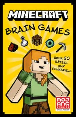 Produktbild von Minecraft Brain Games. Über 50 Rätsel und Denkspiele