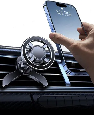 Obrázok produktu pre Magnetické puzdro na mobilný telefón do auta s možnosťou otáčania o 360°