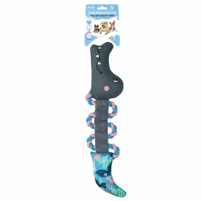 Produktbild von CoolPets Pull me! Crocky rope (Flamingo)