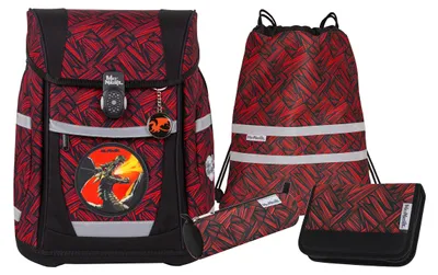 Immagine prodotto di McNeill zaino della scuola Tenero Schoolbag Set 5 -pezzi Zack nero