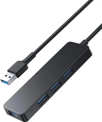 Immagine prodotto di Hub USB-A SiGN, 4xUSB-A 3.0 - Nero