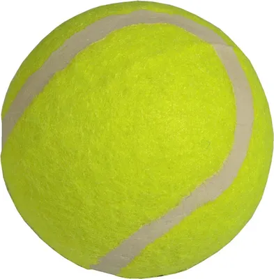 Produktbild von Tennisball Gelb Enero – Ø 6,3 cm, 65 g – Freizeitball für Kinder, Training, Hundespielzeug oder Werbegeschenk