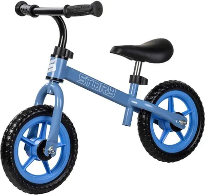 Image de Story Run Racer Vélo d'appartement réglable en hauteur Bleu