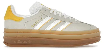 Imagen del producto de adidas Gazelle Bold, color marfil y dorado (para mujer) - Talla EU 36 2/3