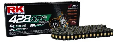 Image de Chaîne Rk 428 xre 138 n noire ouverte