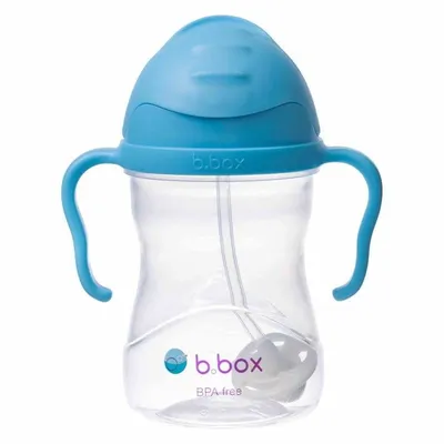Obrázok produktu pre b.box Hrnček so slamkou čučoriedky 240 ml