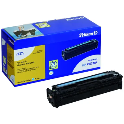 Produktbild von Pelikan Toner HP CE321A 1227c cyan rebuilt