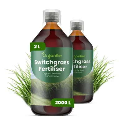 Produktbild von Flüssigdünger Für Switchgrass 2x1L – 2-1-8 NPK – Flüssig-Pflanzendünger Für Switchgrass – Organifer
