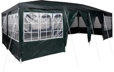 Produktbild von vidaXL Party-Zelt Grün 800 x 400 x 266 cm Polyethylen