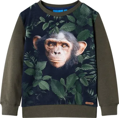 Produktbild von "Spring Sale"Kinder-Sweatshirt - Modernes und langlebige - Khaki 116 Promotion728709 - Arbeitshosen
