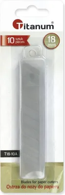 Produktbild von Messerklingen 18mm 10 Stück Titanum