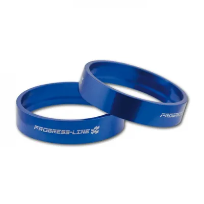 Produktbild von Alu-Zierringe Griffe Select1+2 Blau Paar