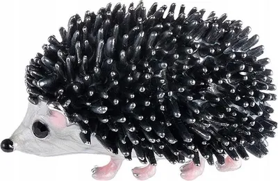 Image de PINETS HEDGEHOG Broche, argentée, hérisson
