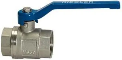 Produktbild von Messingkugelhahn VALVE LINE 41,91mm G 1 1/4 Zoll innen/innen DN 30,5mm RIEGLER