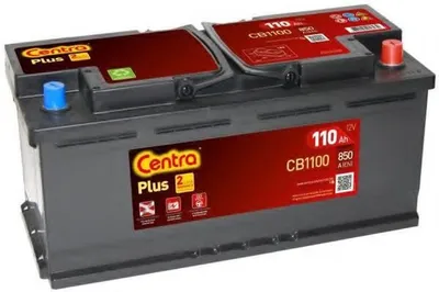 Produktbild von CENTRA Plus Starterbatterie 12V 110Ah 850A/EN L6 Batterie