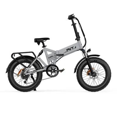 Obrázok produktu pre Elektrický bicykel PVY Z20 Plus 1000 - 250W motor 48V16.5AH batéria dojazd 120KM hydraulické kotúčové brzdy - sivá