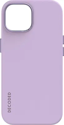 Image de Decoded AntiMicrobial Silicone Backcover iP 15 Plus Lavender