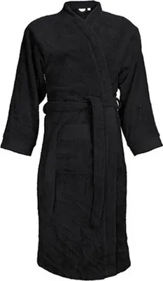 Immagine prodotto di The One Towelling® T1-B | Accappatoio classico da S/M a XXL/3XL - Colore: Nero - Taglia: L/XL