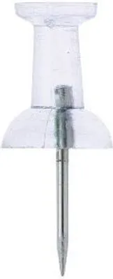 Produktbild von Pinnwandnadel 7,5mm glasklar VE=10x100 Stück