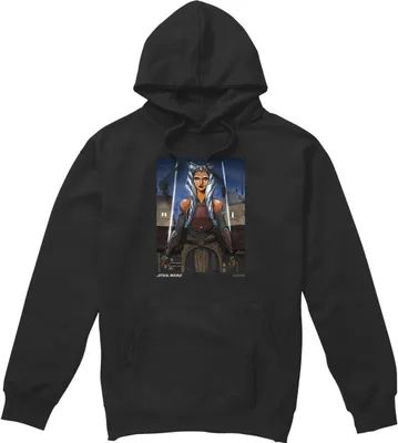 Obrázek produktu pro Ahsoka - Pánská mikina s kapucí "Heroic" TV4452 (M) (Black)