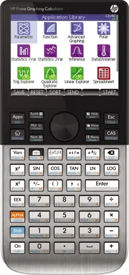 Produktbild von HP Prime G2 - Grafiktaschenrechner - USB - Batterie